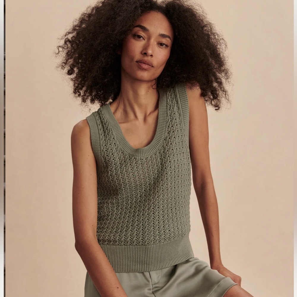 Varley Ferns Open Knit Tank